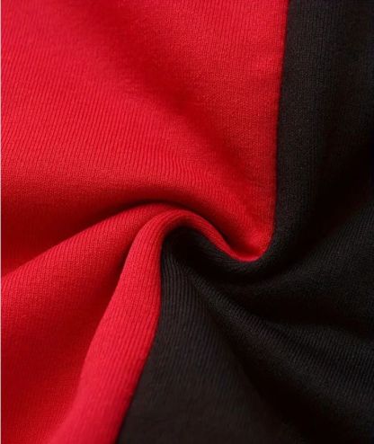 ZITY Men's Contrast Color Hooded Long Sleeve Zip Up Outdoor Hoodie-DUMFH05069|Zitysports