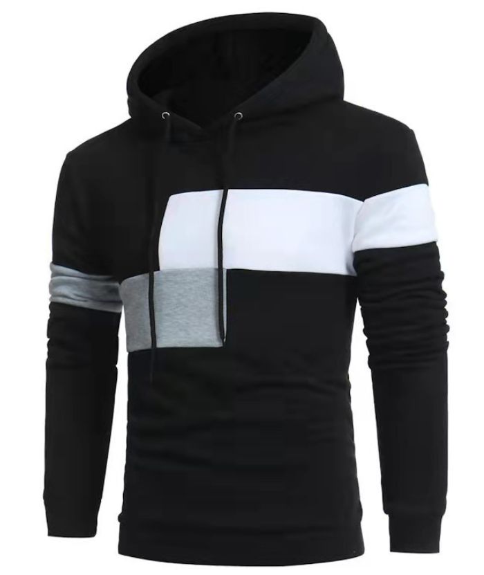 ZITY Men's Light Weight Long Sleeve Elastic Cuff Casual Hoodie-DUMFH05104|Zitysports