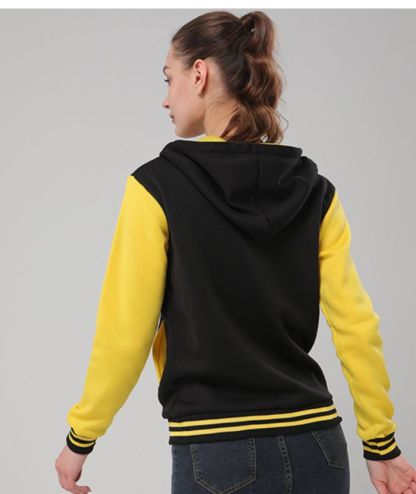 ZITY Women's Plus Size Long Sleeve Button Up Casual Hoodie-DUWHD05075|Zitysports