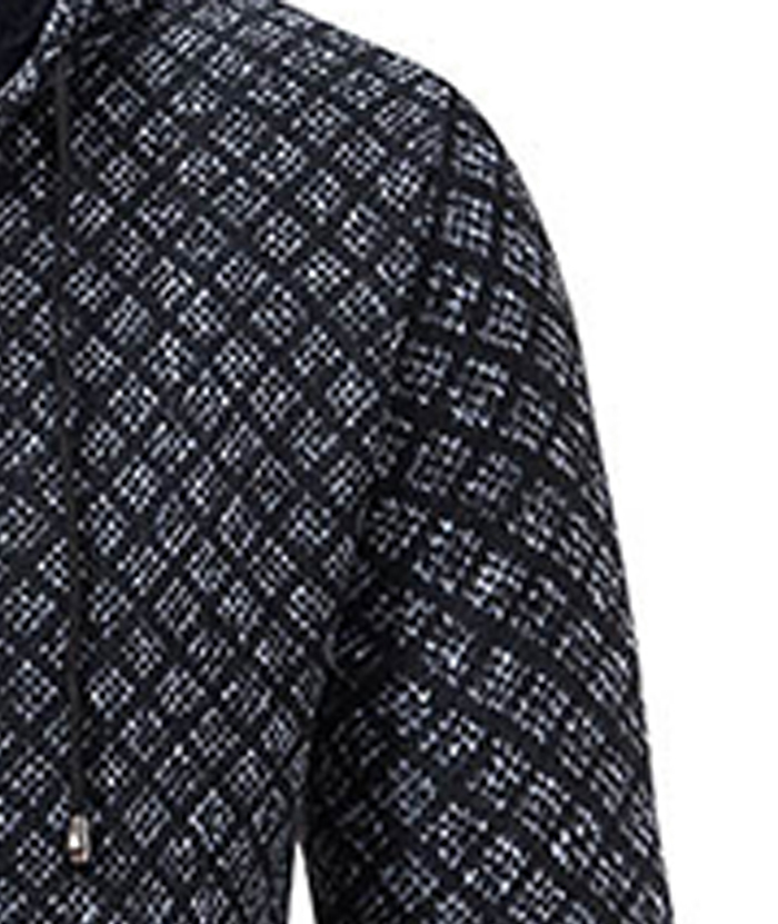 ZITY Men's Casual Sweater Suit Slim Fit Hip Hop Style Hoodie Top-DUMSW05057|Zitysports