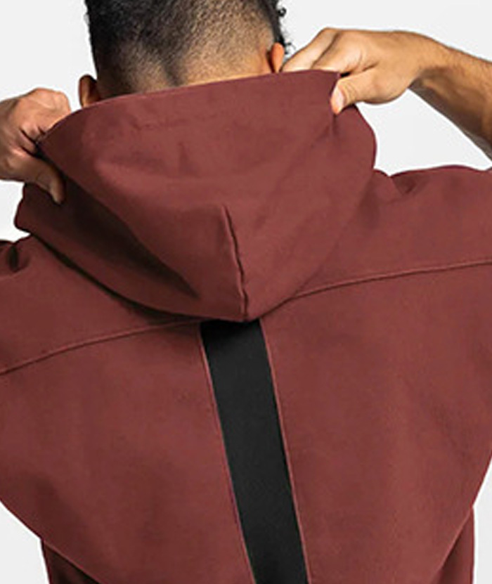 ZITY Men's multi-pocket Sleeveless Pullover Hoodie-DUMHD05487
