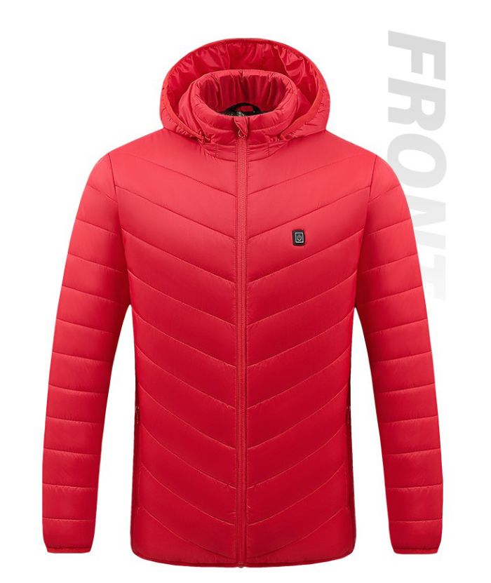 Men's Full Zip-Up Multizone Heated Jacket-M92