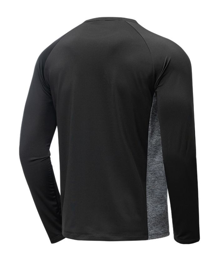 Men's Casual Slim Fit Long Sleeve Polo Shirt-DUMLS05843