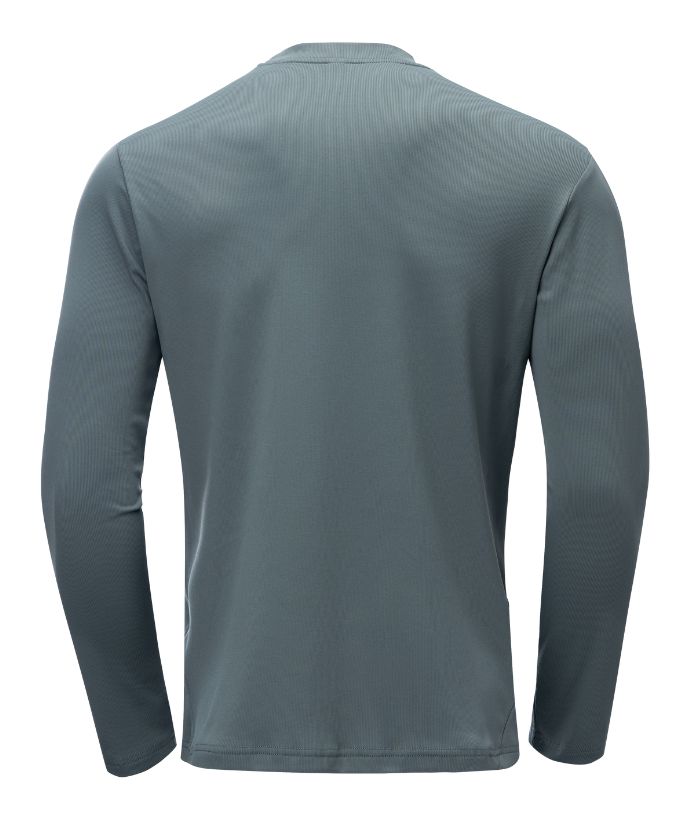 Men's Long Sleeve Casual Slim Fit Performance Polo Shirt-8869