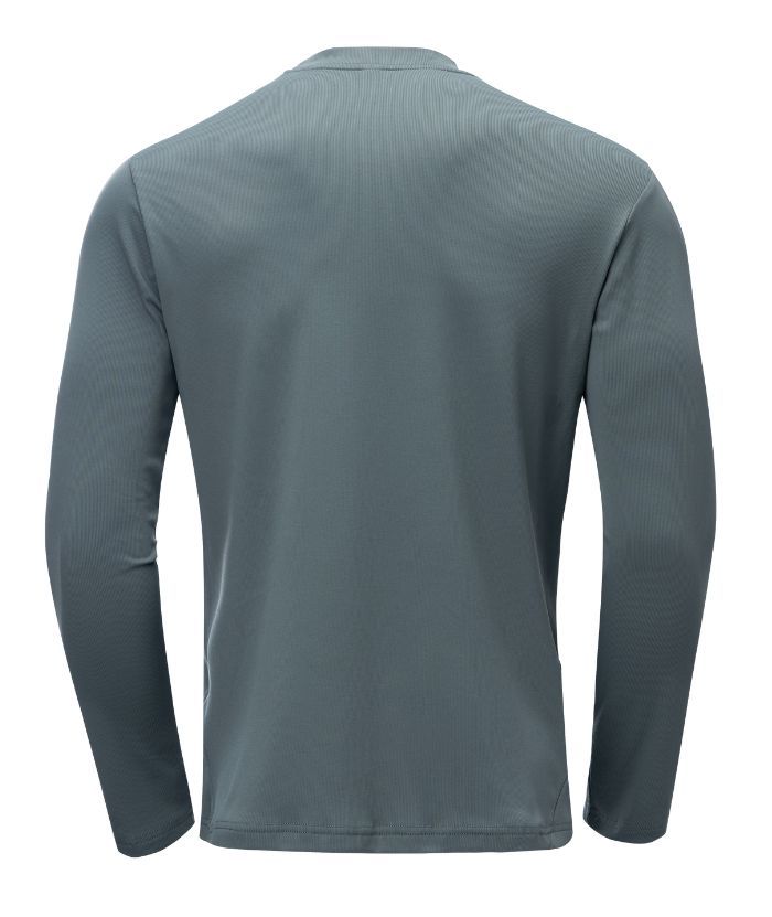 Men's Long Sleeve Casual Slim Fit Performance Polo Shirt-8869