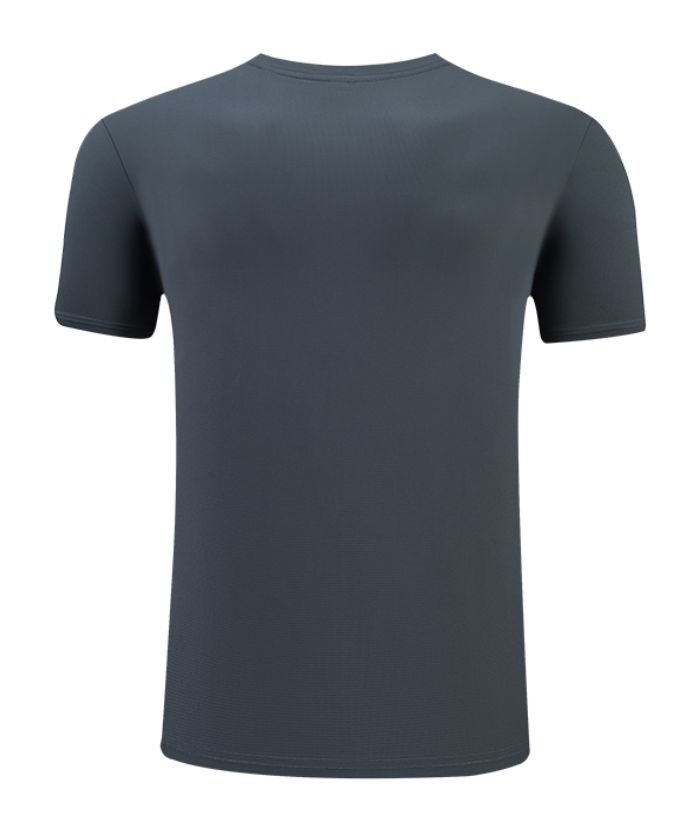 ZITY Men's Summer Slim Fit Solid Color T-Shirt-8371