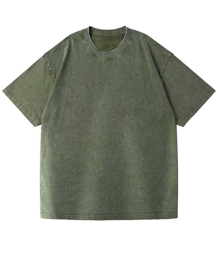 ZITY Unisex Round Neck Drop Shoulder T-Shirt-DUMTS05928