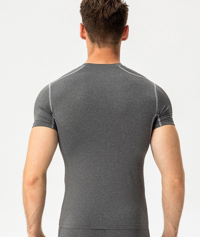 ZITY Men's Dri Fit Sports Compression T-Shirt-DUMTS05962