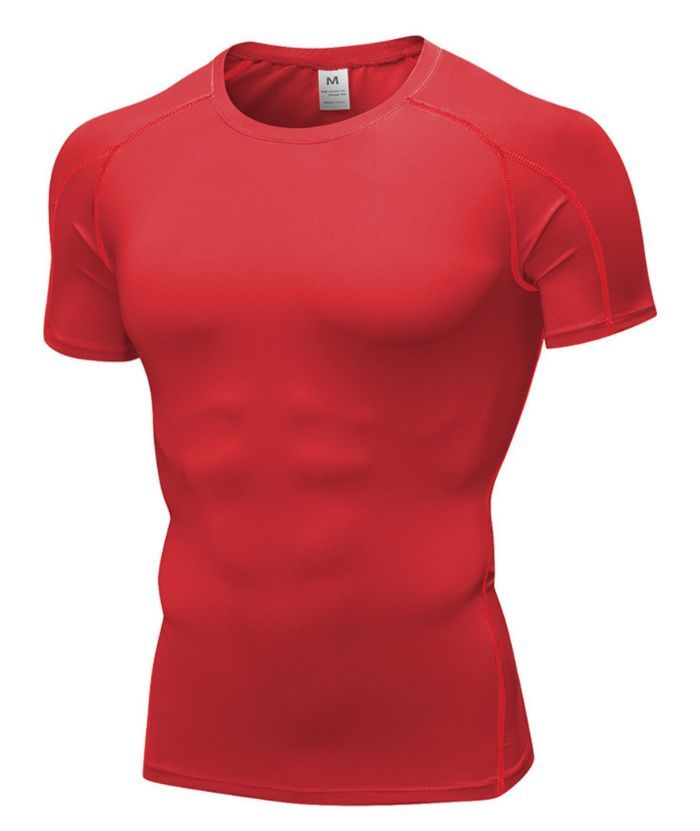 ZITY Men's Running Dri Fit Compression T-Shirt-DUMTS05960