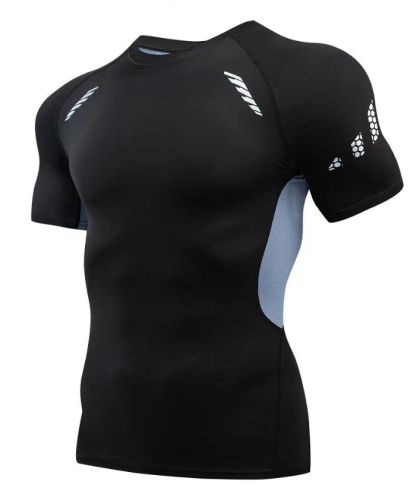 ZITY Men's Running Summer Compression T-Shirt-DUWTS05977