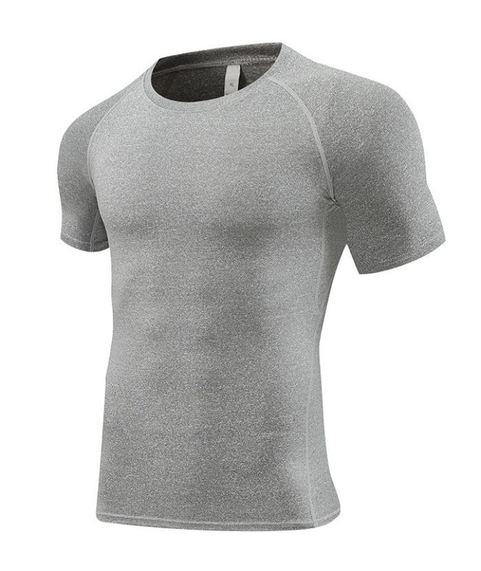 ZITY Men's Athletic Dri Fit Workout Compression T-Shirt-DUMTS05992