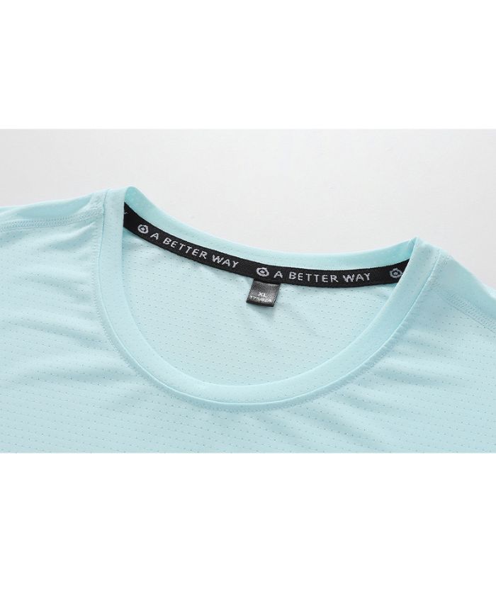 ZITY Men's Round Neck Slim Fit T-Shirt-DUMPO06047