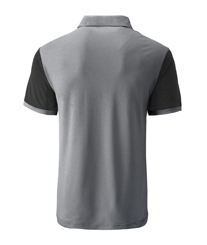 ZITY Men's Slim Fit Color Block Polo Shirt-ZPK008242