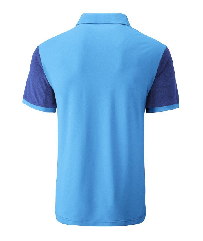 ZITY Men's Slim Fit Color Block Polo Shirt-ZPK008242