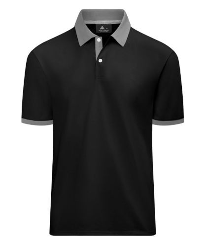 ZITY Men's Solid Color Summer Polo Shirt-CUMPO01043