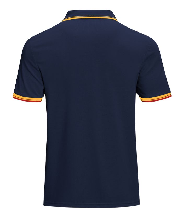 ZITY Men's Solid Color Slim Fit Golf Polo Shirt-CUMPO02668