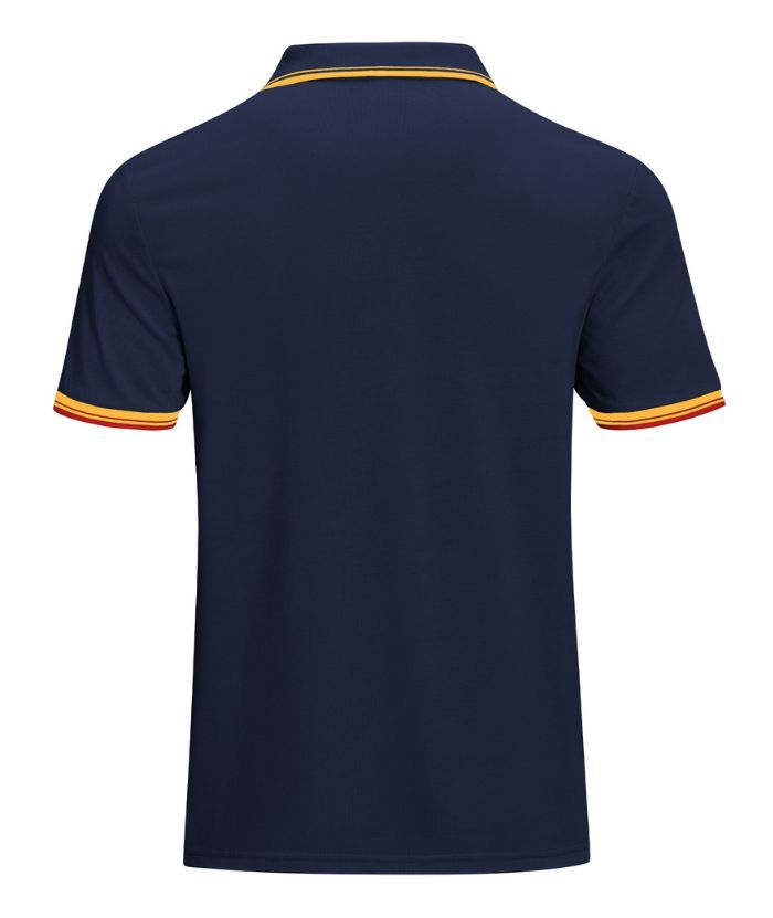 ZITY Men's Solid Color Slim Fit Golf Polo Shirt-CUMPO02668