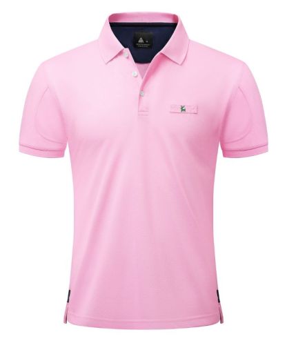 ZITY Men's 3 Button Up Slim Fit Polo Shirt-CUMPO03041