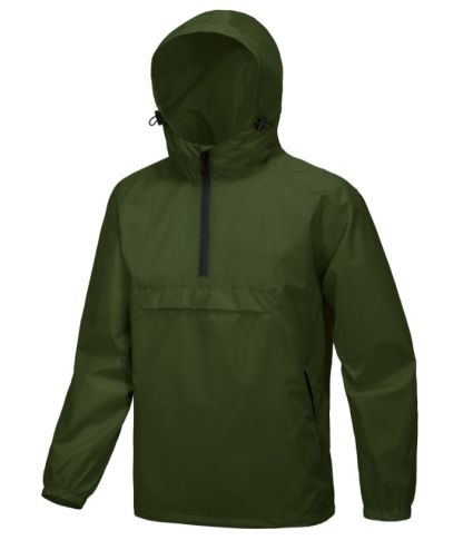 ZITY Men's Waterproof Lightweight Packable Rain Jacket-CUMRC04444