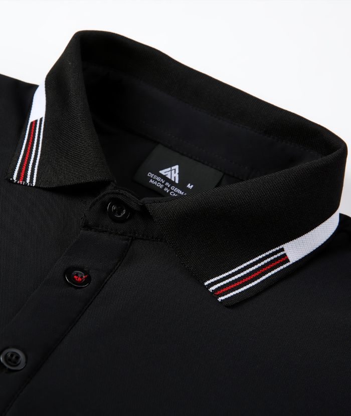ZITY Men's Dri Fit Button Up Polo Shirt-CFMPO00114