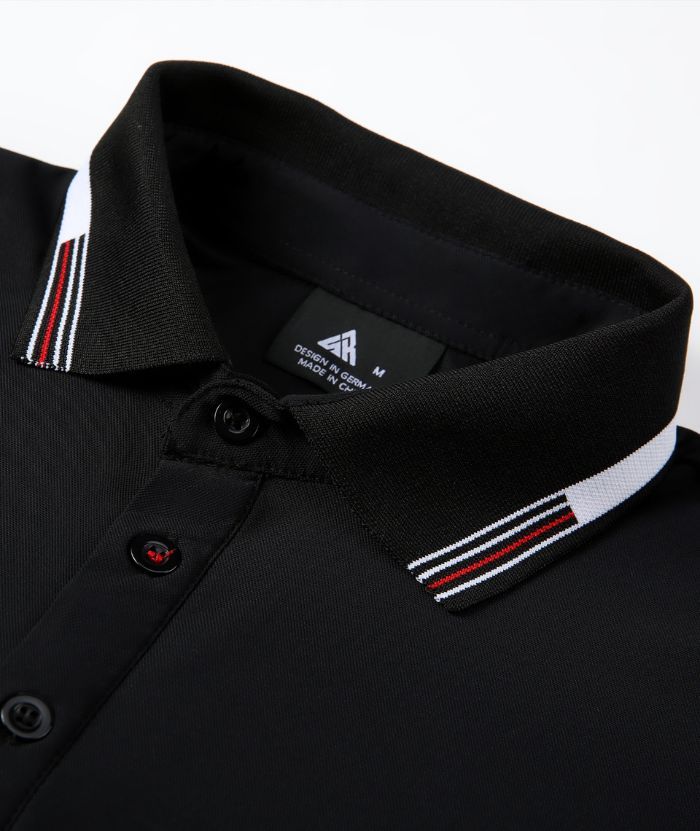 ZITY Men's Dri Fit Button Up Polo Shirt-CFMPO00114