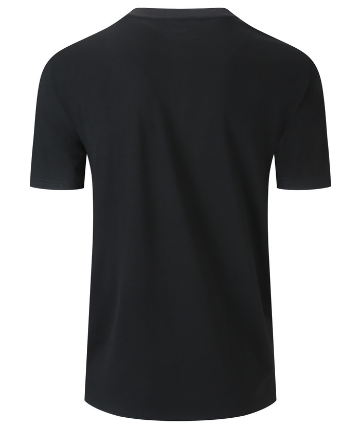 ZITY Men's Slim Fit Round Neck T-Shirt-CUMSS01290