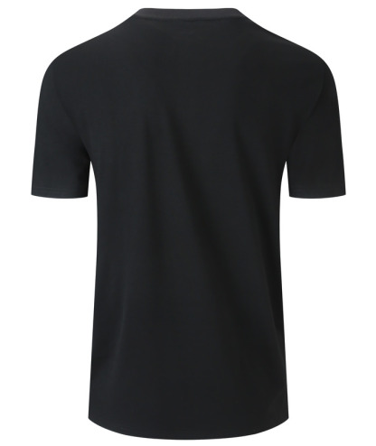 ZITY Men's Slim Fit Round Neck T-Shirt-CUMSS01290