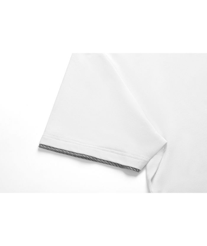 ZITY Men's Dri Fit White T-Shirt-CUMSS01794
