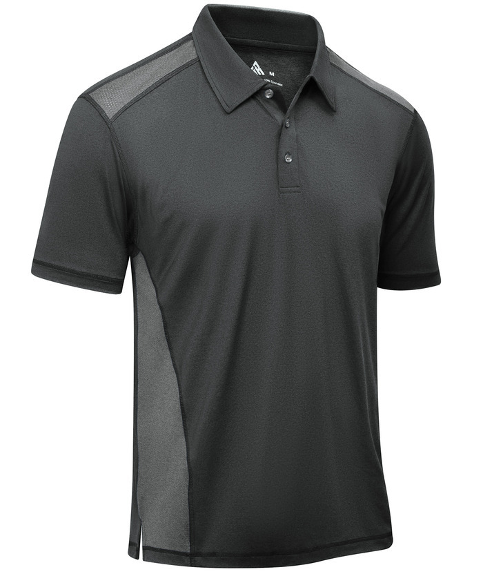 ZITY Men's Short Sleeve Button Up Breathable Casual Polo Shirt-CUMPO01278 | Zitysports