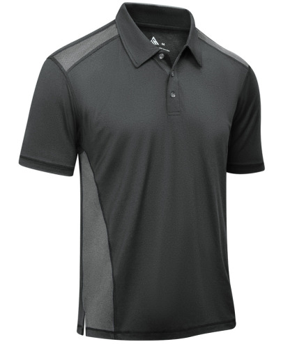 ZITY Men's Short Sleeve Button Up Breathable Casual Polo Shirt-CUMPO01278 | Zitysports
