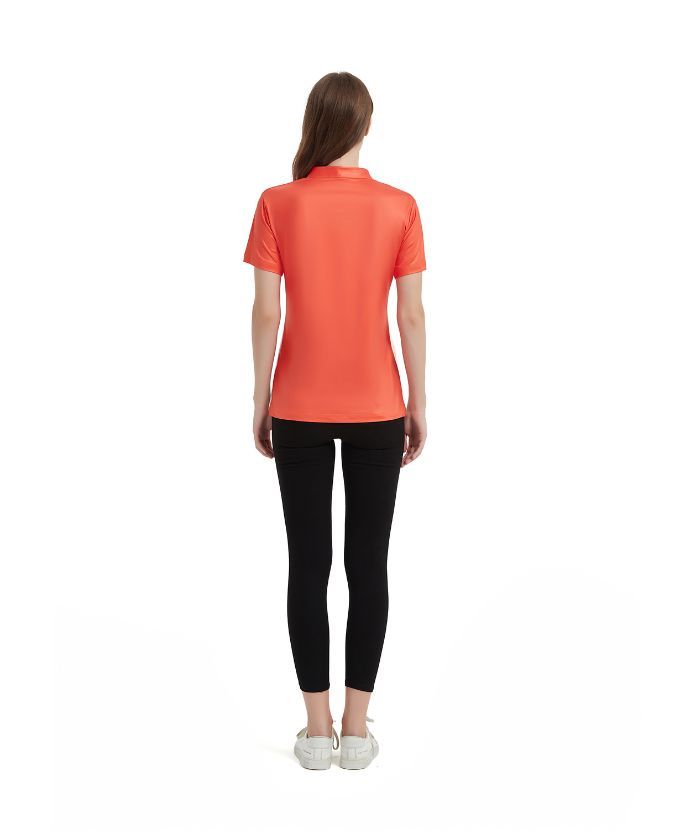 ZITY Women's Summer Slim Fit Athletic Polo Shirt-CFWTX00039