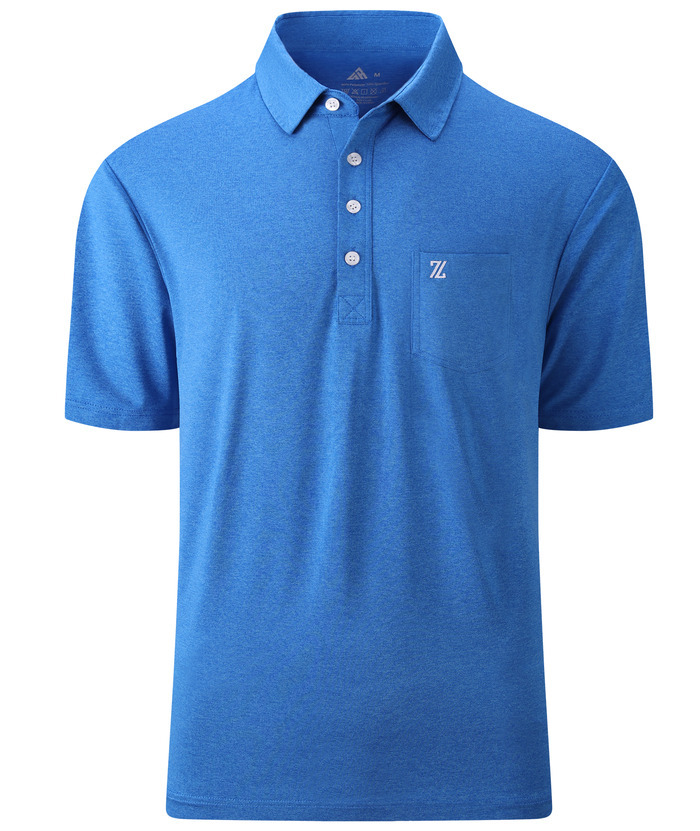 ZITY Men's Dri Fit Sports Performance Polo Shirt-CUMPO01052