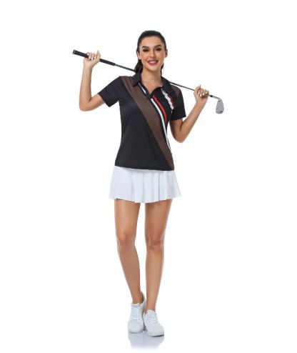 ZITY Women's Quick Dry Slim fit Sports Polo Shirt-CUWPO01027