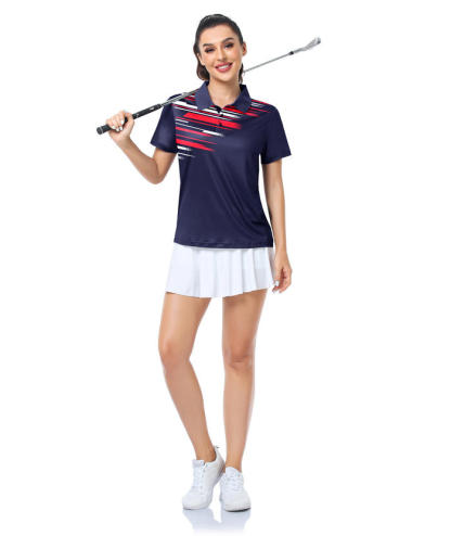 ZITY Women's Sports Quick Dry Slim Fit Golf Polo Shirt-CFWZZ00046