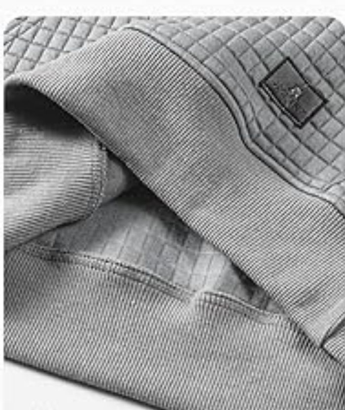 ZITY Men's Fleece Waffle Block Hoodie-DUMFH04921|Zitysports