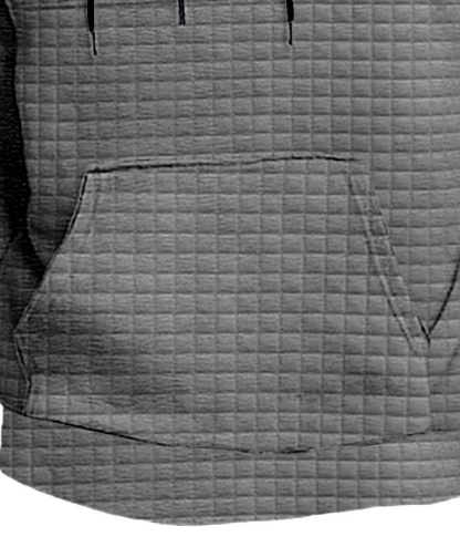 ZITY Men's Trendy Fashion Waffle Knit Sweatshirt Hoodie-DUMFH04886|Zitysports