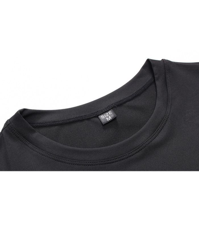 ZITY Men's Long Sleeve Round Neck Compression T-Shirt-DUMLS05951