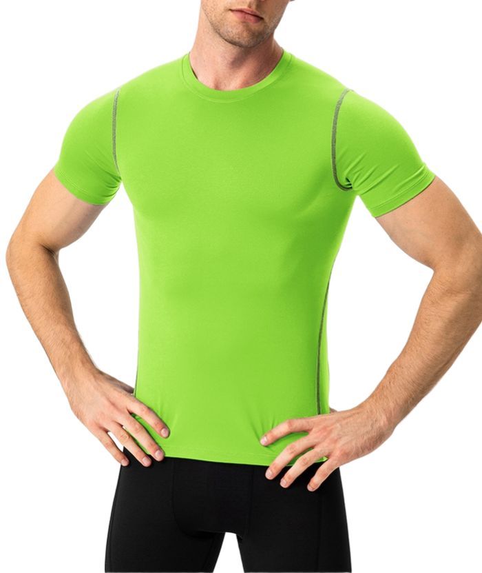ZITY Men's Dri Fit Sports Compression T-Shirt-DUMTS05962