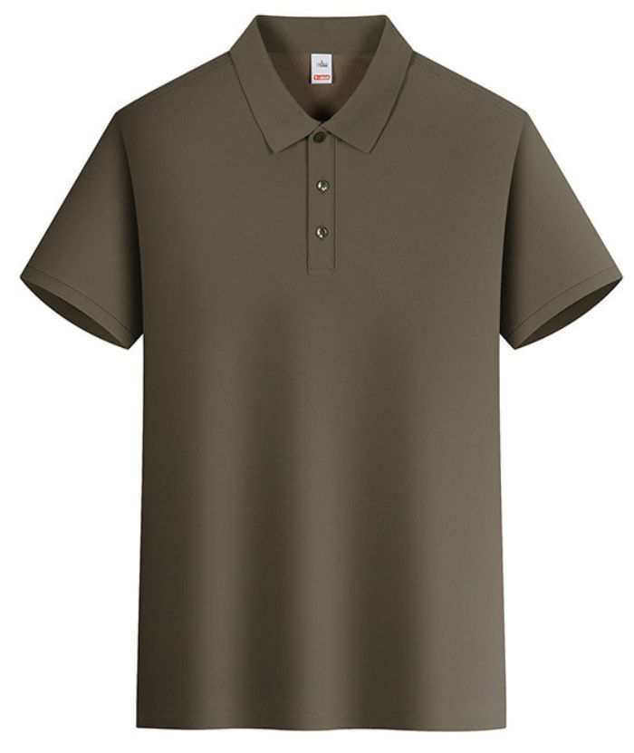 ZITY Men's Button Up Slim Fit Polo Shirt-DUMTS06042