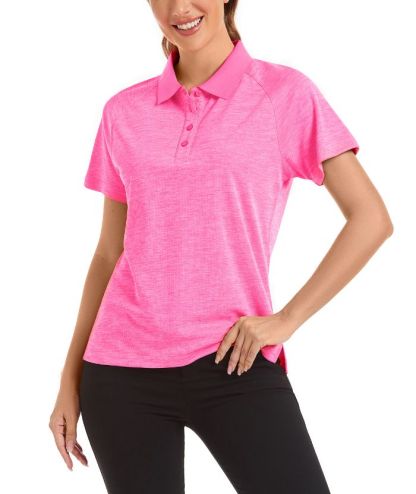 ZITY Women's Casual Slim Fit Sports Polo Shirt-CUWPO01363