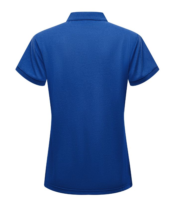 ZITY Women's Quarter Zip Slim Fit Solid Color Polo Shirt-CUWPO01996