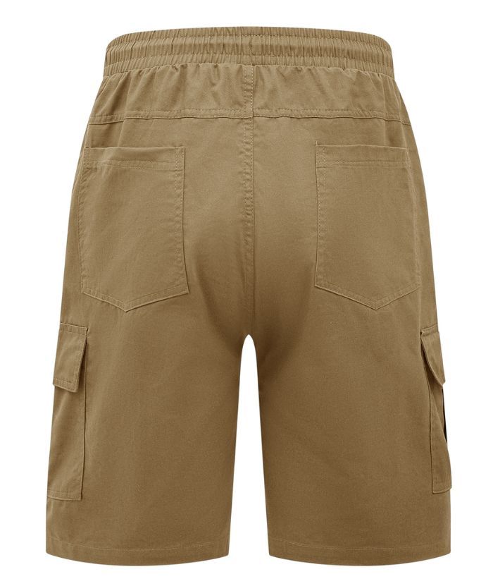 ZITY Men's Loose Fit Men's Drawstring Cargo Shorts-CEMGS05458