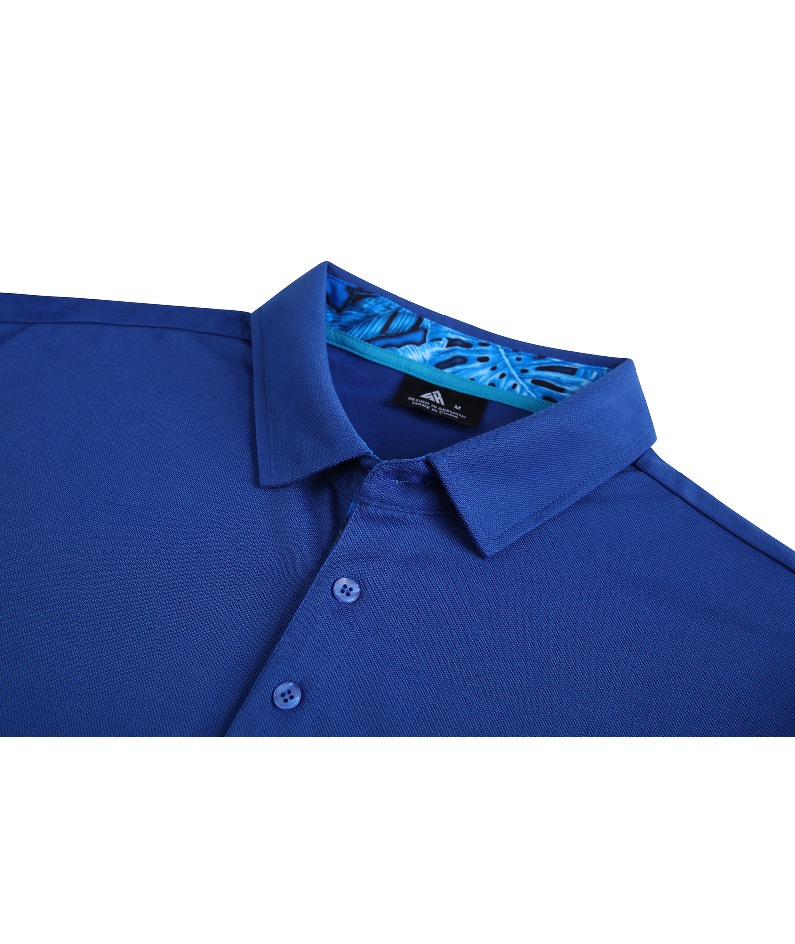 ZITY Men's Button Up Dri Fit Polo Shirt-CFMPO00053
