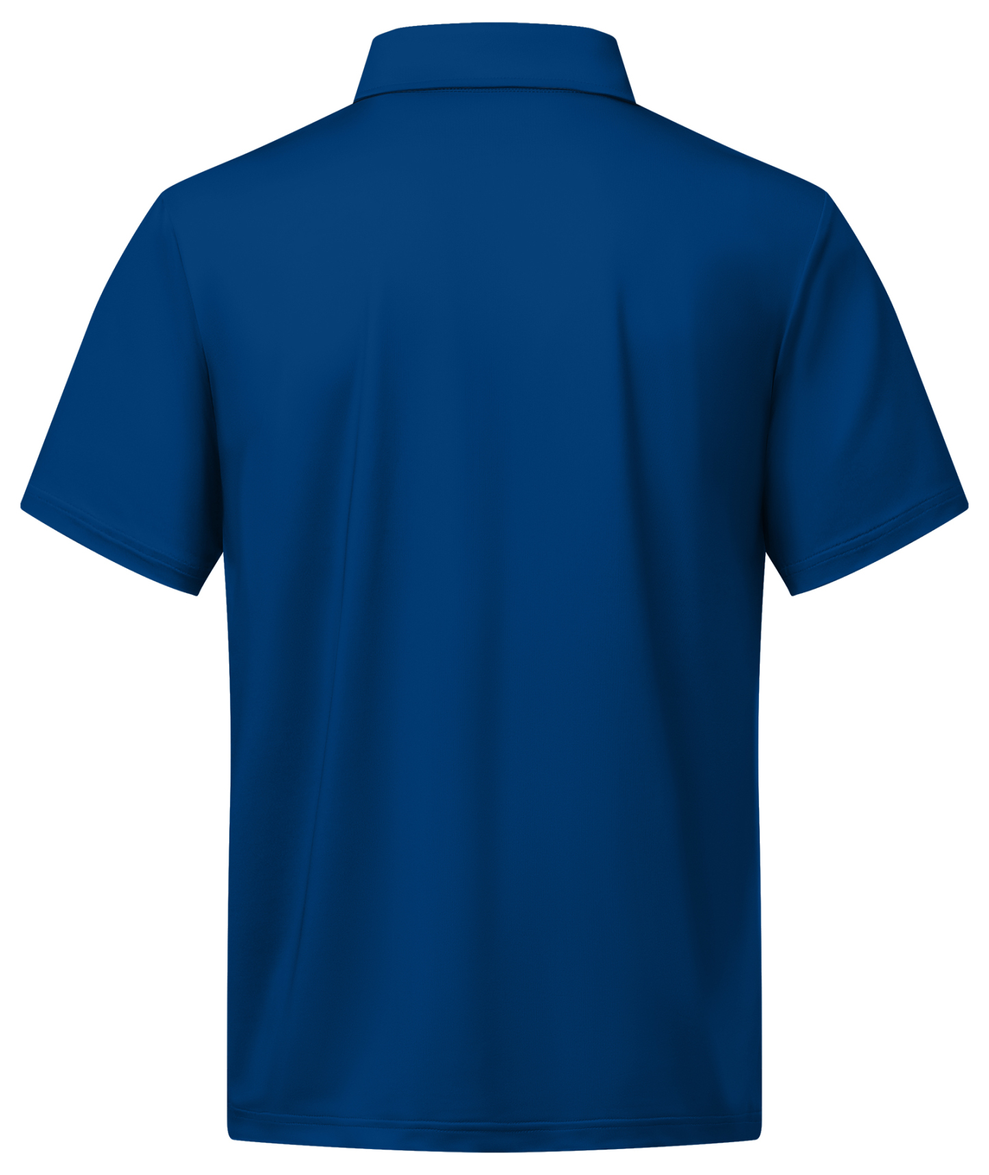 ZITY Men's Button Up Dri Fit Print Polo Shirt-CUMPO02480