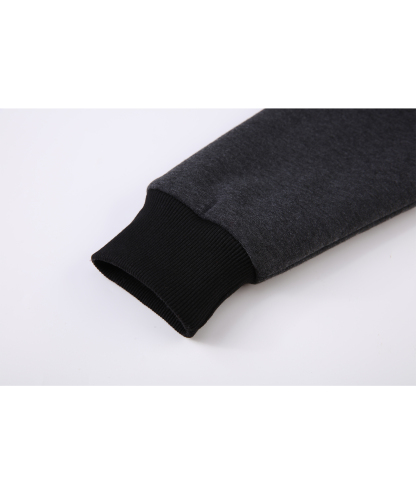 ZITY Women's Color Block Full Zipper Fleece Hoodie-CFWWT00007