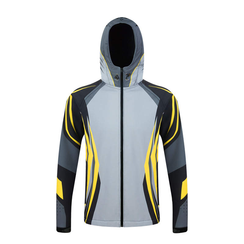 ZITY Men's Soft Shell Fleece Fishing Jacket-DUWSU06496