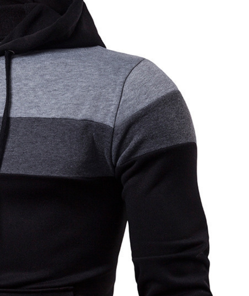 ZITY Men's Zipper Casual Fashion Long Sleeve Sweatshirt-DUMFH04870 | Zitysports