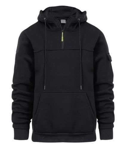 ZITY Men's Long Sleeve Breathable Casual Hoodie with Kangaroo Pocket-DUMFH04948|Zitysports