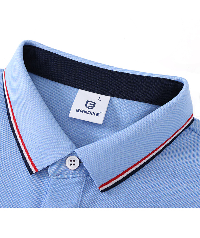 ZITY Men's Button Up Long Sleeve Polo Shirt-HD506