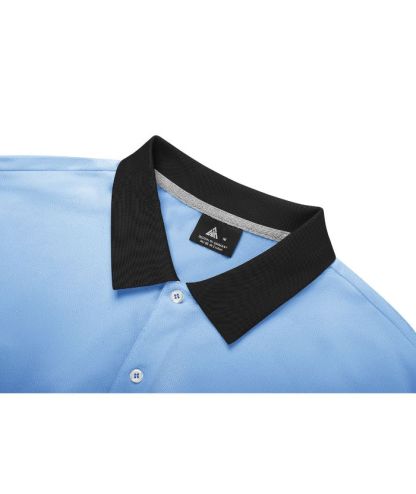 ZITY Men's Solid Color Summer Polo Shirt-CUMPO01043